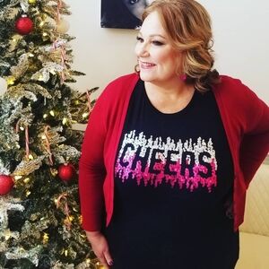 NEW NWOT Torrid Black Super Soft Knits T-Shirt Sz 2 (18/20)